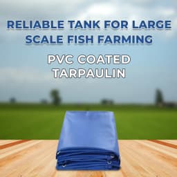 Z N Global Nation 1250 GSM Round PVC Coated Tarpaulin For Biofloc Fish Tank For Aqua Farming 2
