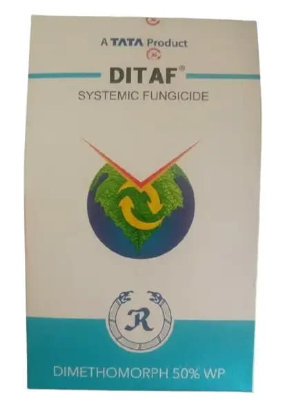 Tata Rallis Ditaf dimethomorph 50 % WP, Systemic Fungicide, For All Vegetables And Fruits.