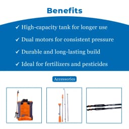 Pad Corp Double Bull Battery Operated Sprayer 12 Volt x 14 Amp (18 Liter Capacity) 4