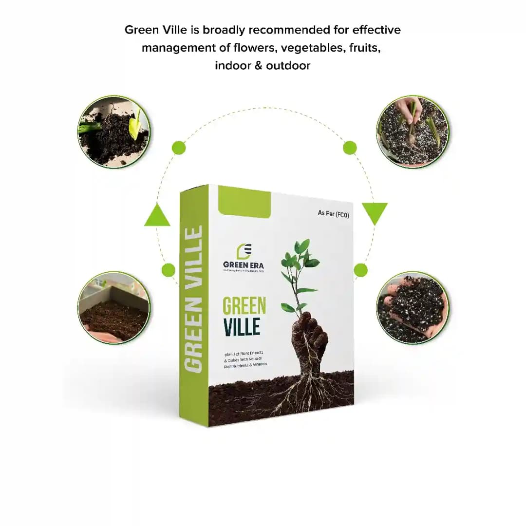 Green Era Green Ville, Organic Plant Food Ready to Use, Soil Mixture with Fertilizers for Plants - Image 4