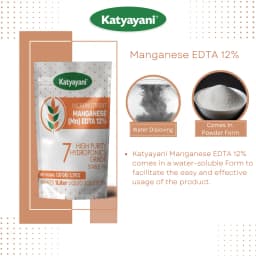 Katyayani Manganese EDTA 12%, Hydroponics Grade, Effective Solution For Manganese Deficiency and Plant Growth 3