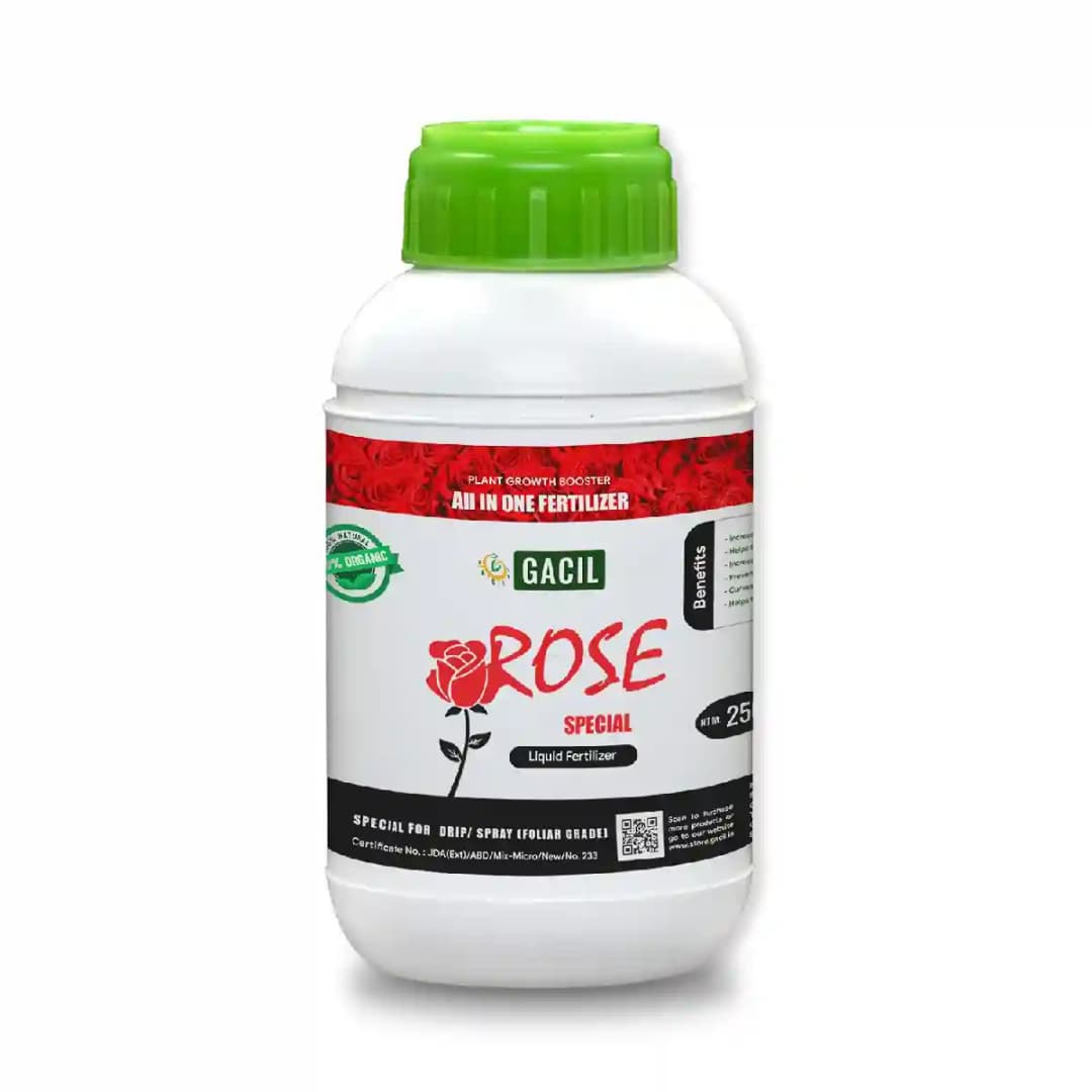 GACIL Rose Special Organic Liquid Micronutrient Fertilizer For Faster Growth. - Image 3