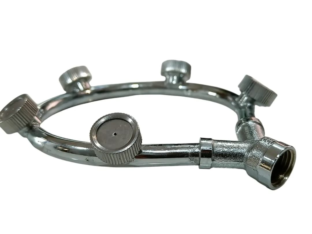 Katra Spray Nozzle 5 In 1 Stainless Steel Sprinkler Nozzle, Perfect for a Variety of Crops and Garden Plants - Image 2