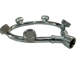 Katra Spray Nozzle 5 In 1 Stainless Steel Sprinkler Nozzle, Perfect for a Variety of Crops and Garden Plants 2