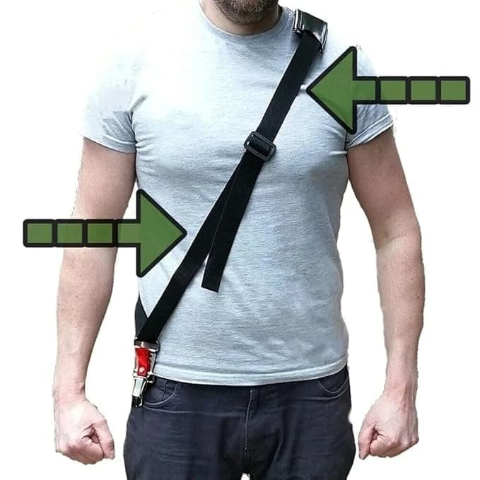 Fenton Krishi FKT-SB Single shoulder Belt For Brush Cutter, Fuel Grass Trimmer - Image 4