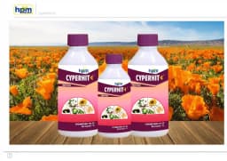 Hpm Cyperhit-10 Cypermethrin 10% EC Insecticide, Effective For Bollworms, Borers And Pests 4