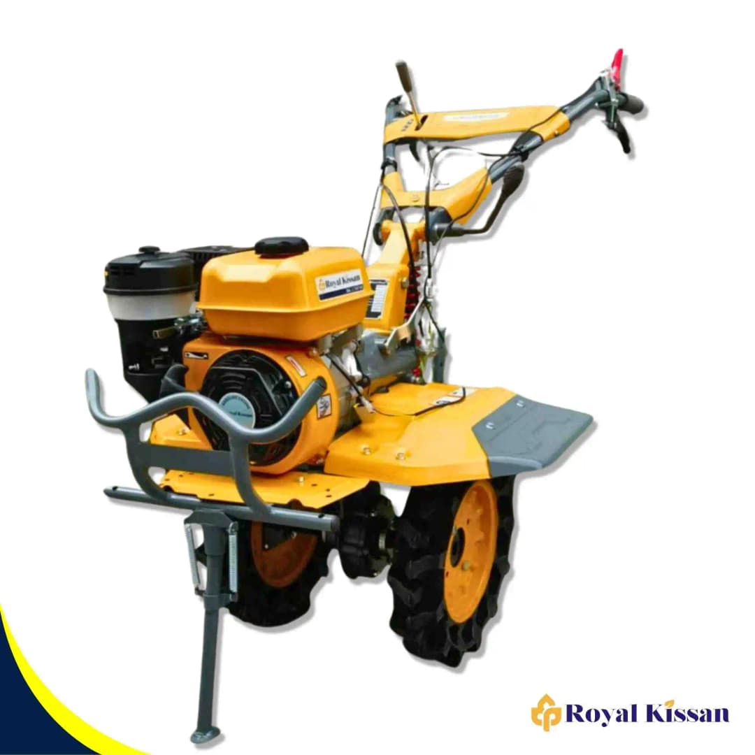 Royal Kissan RK-ICP-UP170-SH Ultra Premium Quality Petrol Power Tiller, 4-Stroke 170F Engine and Shock Absorber - FMTTI Tested - Image 6