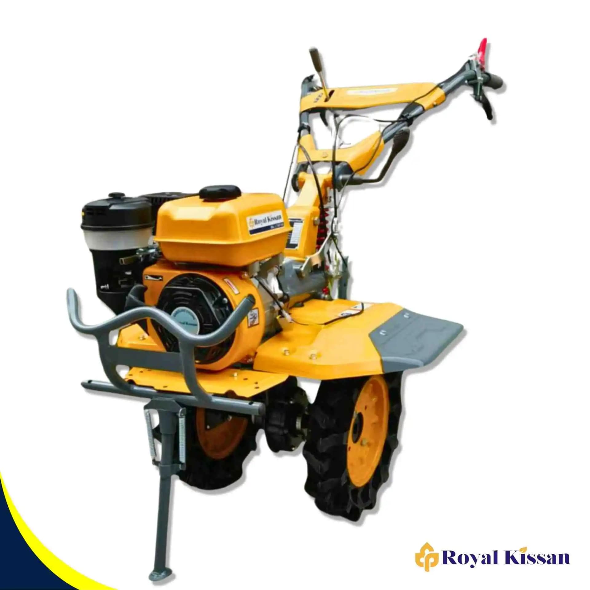 Royal Kissan RK-ICP-UP170-SH Power Weeder - 5.17 HP, 4-Stroke, 170F Engine, Shock-Absorber - Image 6