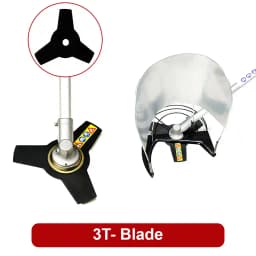 Balwaan 3T Blade, 3 Cutting Teeth On Both Sides, Heavy Duty Blade Use For All Brush Cutters 5