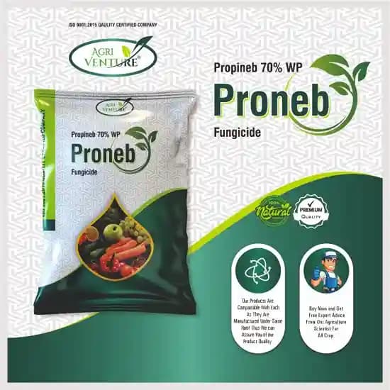 Agriventure PRONEB Propineb 70% WP Fungicide, Control Of Various Fungal Diseases In Different Plants. - Image 2
