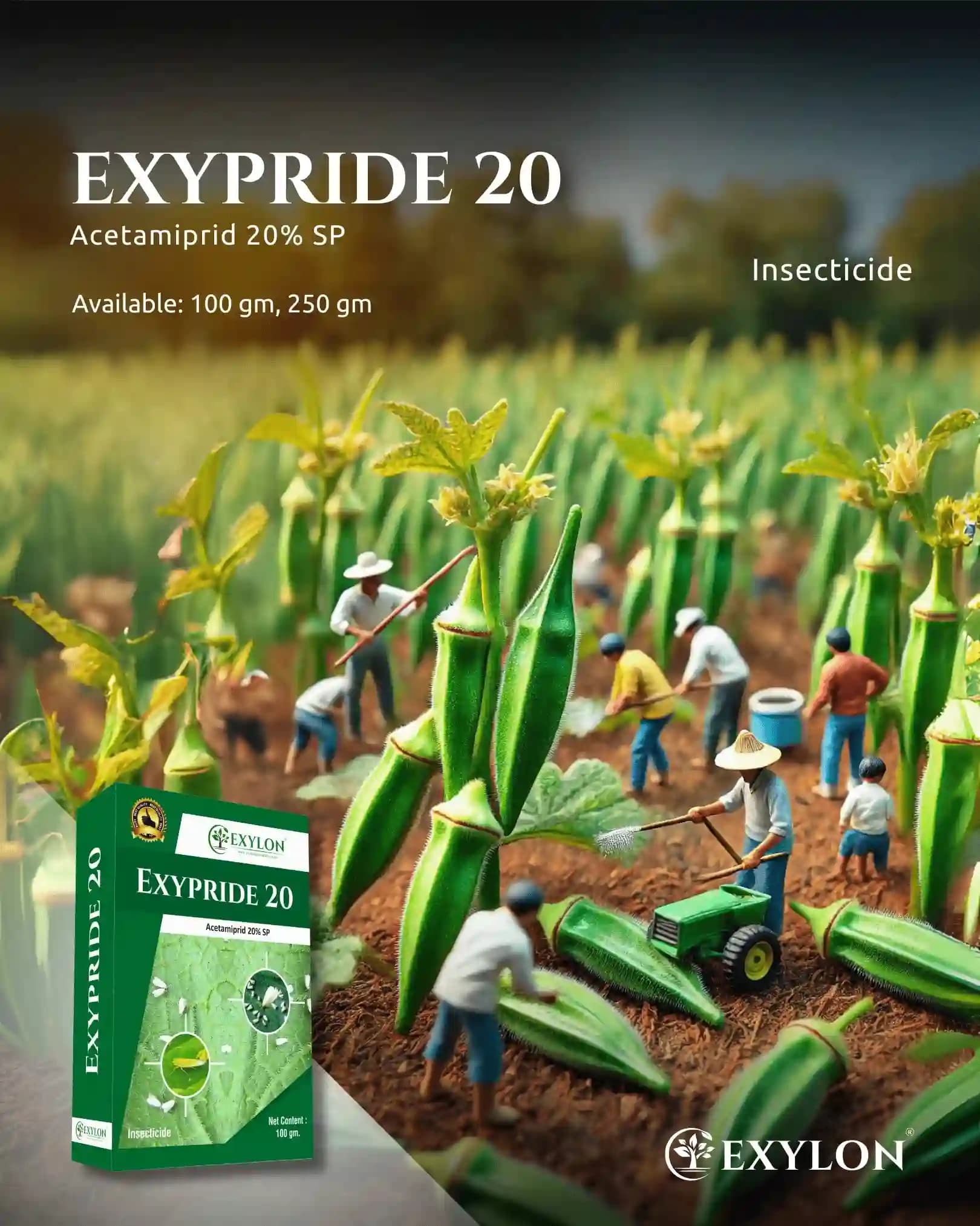 Exylon Exypride 20 Acetamiprid 20% SP Insecticide, Effective For Sucking Pest Control - Image 2