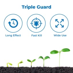 Best Agro Warden Extra Trifloxystrobin 6% + Thiamethoxam 24% + Thiophanate Methyl 9.5% FS Insecticide 3