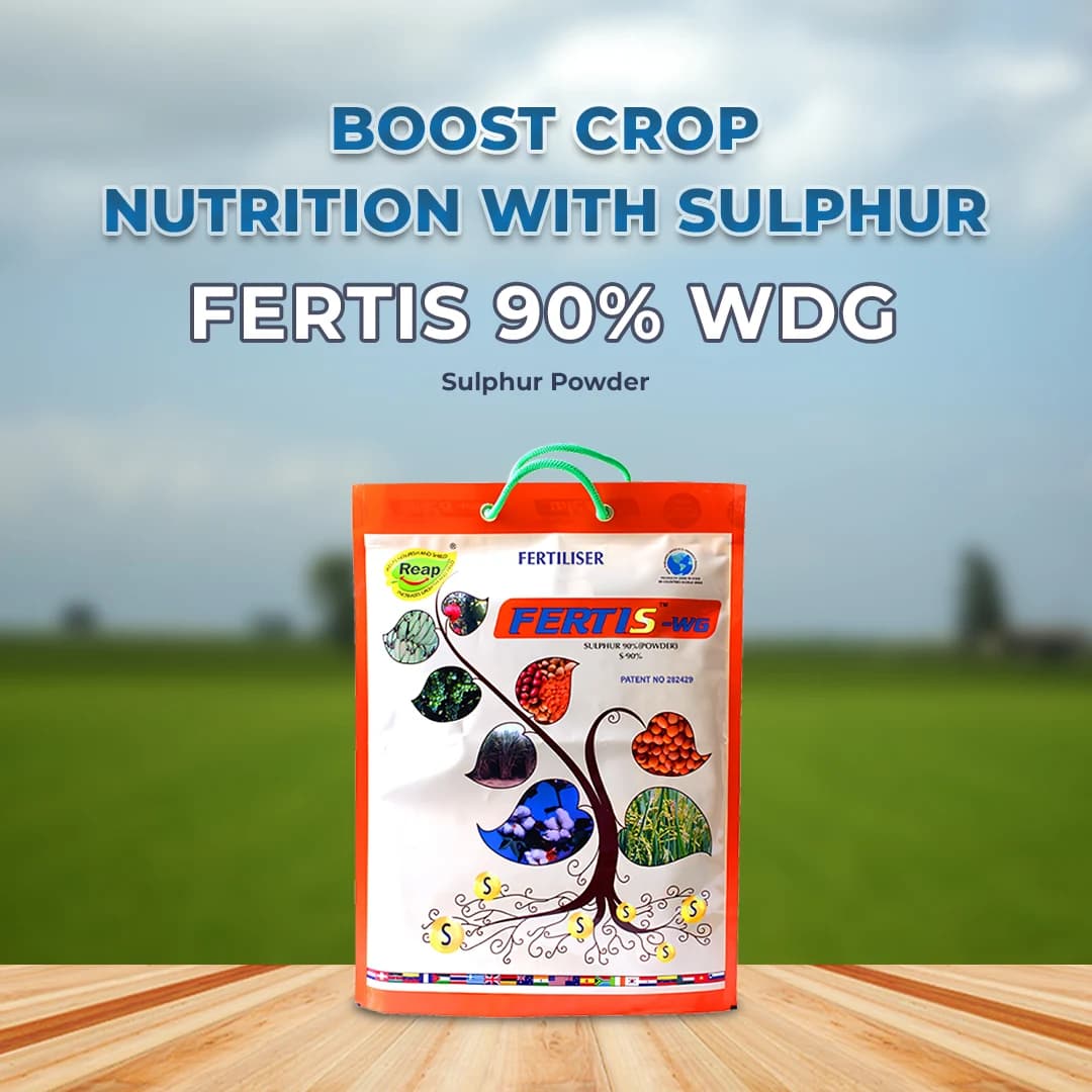 Sulphur Mills Fertis 90% WDG Sulphur Powder, Improves the Soil Health, Increase Oil Content In Oil Seed Crops - Image 2