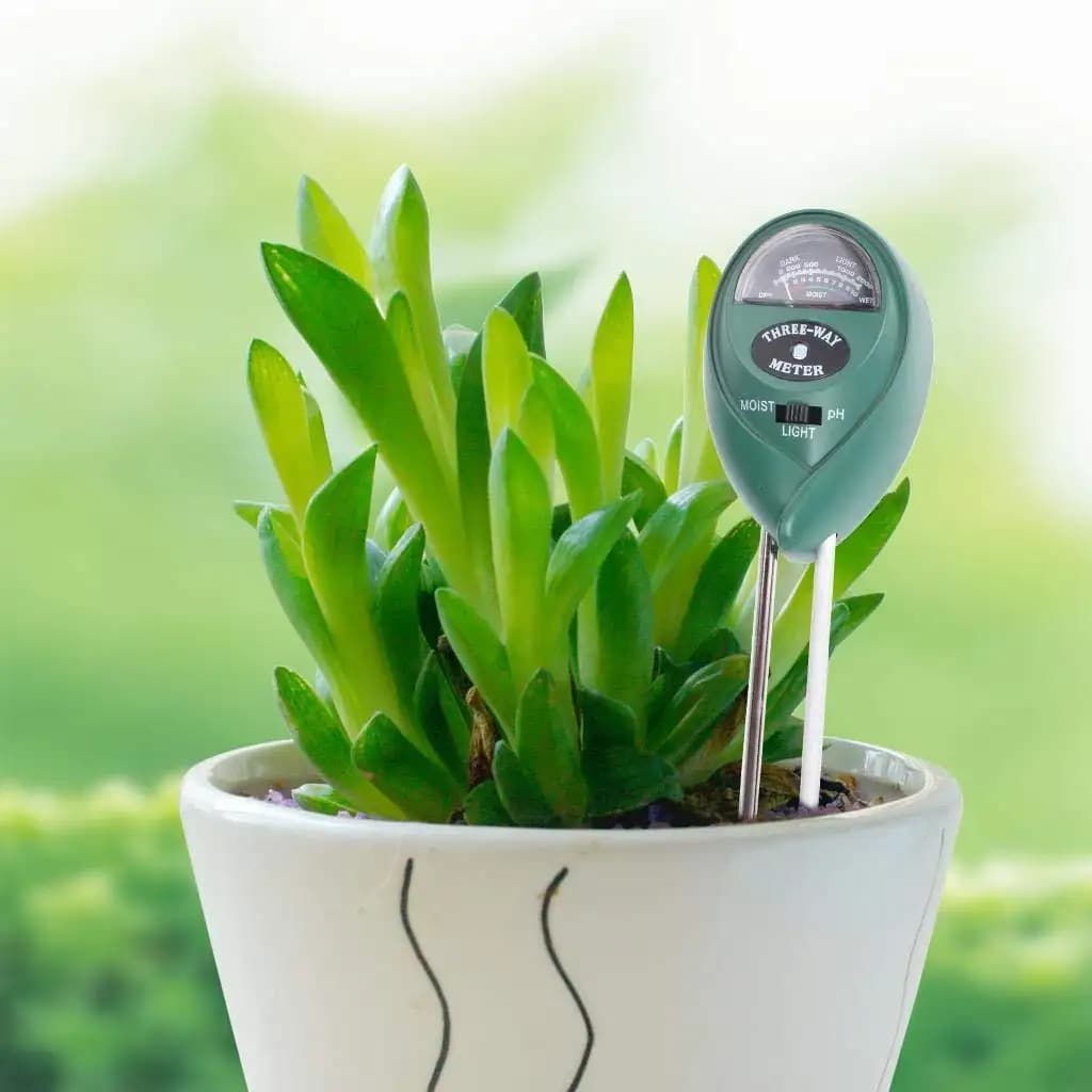 Soil Tester 3 In 1 Plant Moisture Sensor, Sunlight And pH Meter For Garden Lawn Indoor Outdoor Use - Image 6