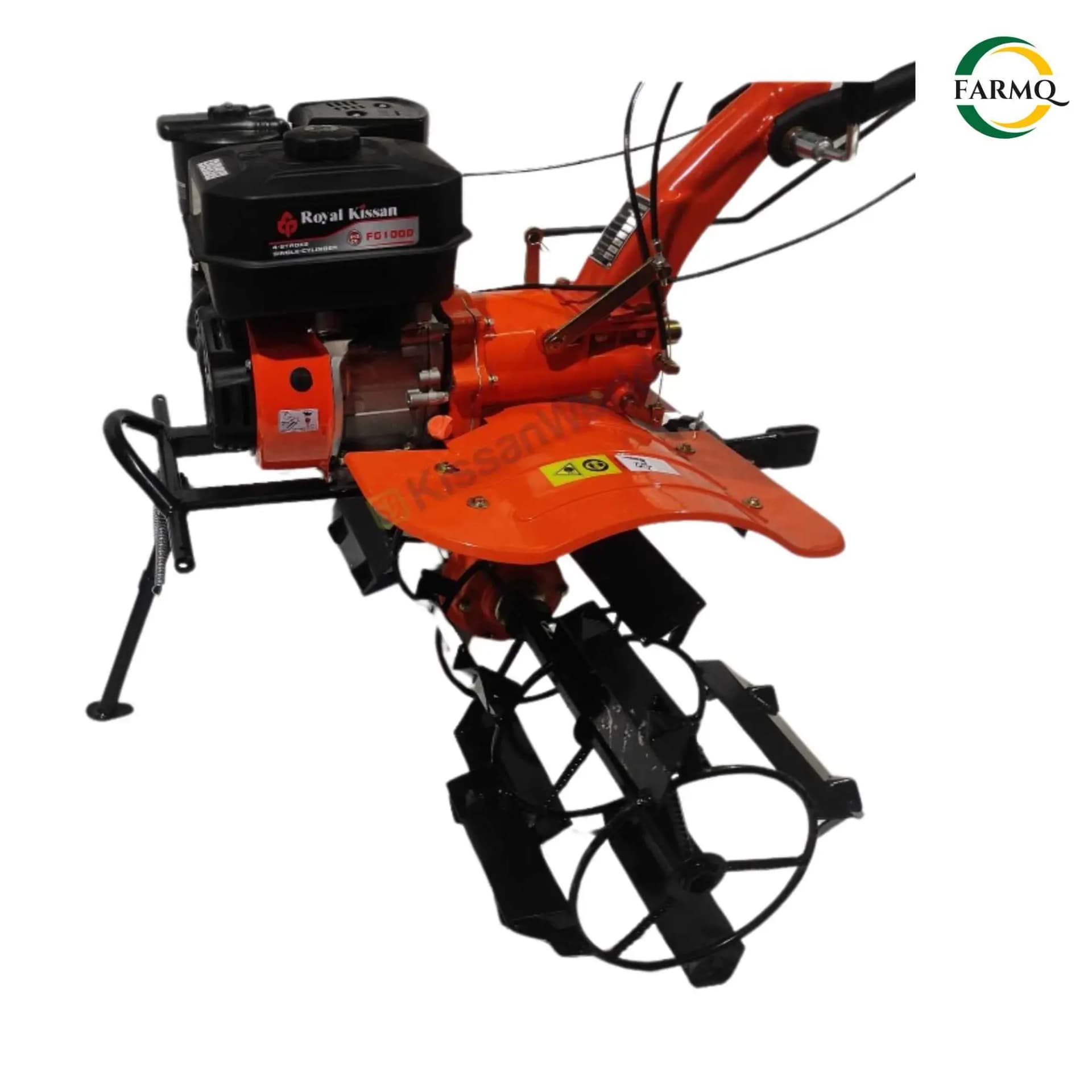 Farmq FQ-TA-PWD Paddy Cage Wheel 19 Inch Tiller Attachment, High-Quality Mild Steel (2 Pcs) - Image 2