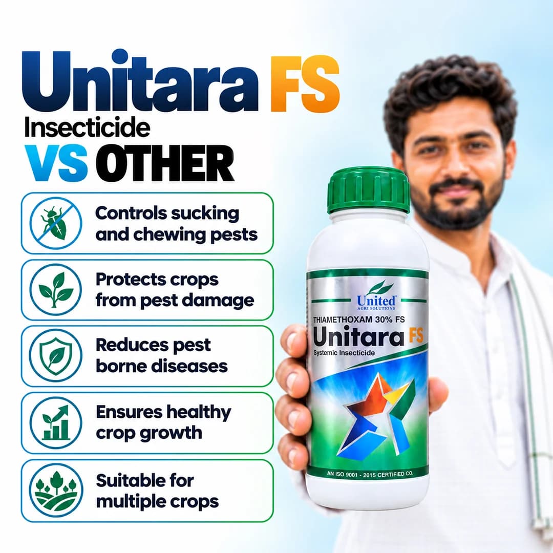 यूनाइटेड केमिकल यूनिटारा एफएस थियामेथोक्सम 30% एफएस कीटनाशक, प्रणालीगत कीटनाशक - Image 2