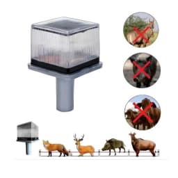 Siddhi Smart Solar Light, LED Lightening With Lithium Ion Battery Powered, Safe For Animals, Birds, And Humans 2