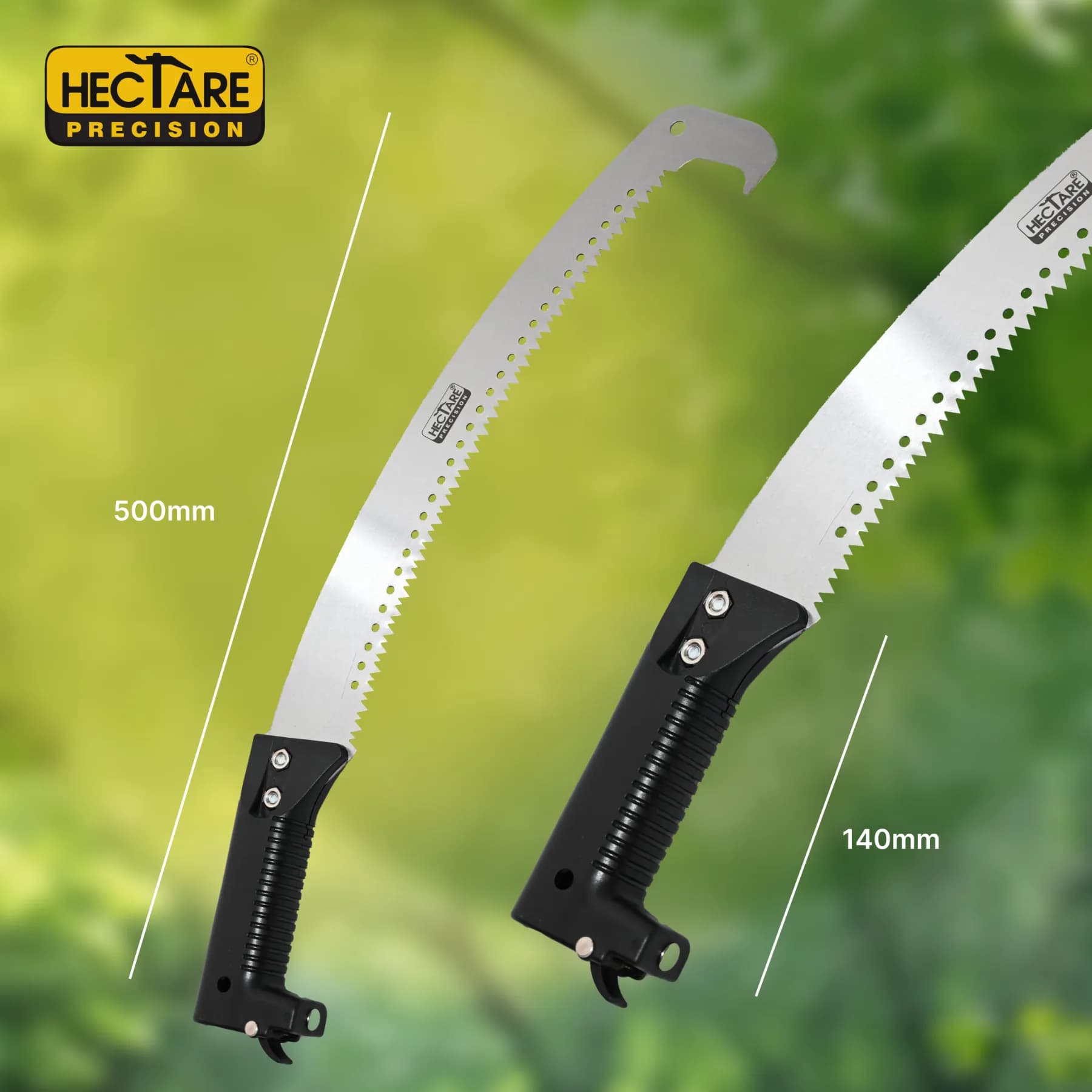 Hectare Precision Q\'neck Pruning Saw, 15 Inch Blade Double Serrated Saw For Branch Pruning, Provides Precise, Clean Cuts With Minimal Effort - Image 2