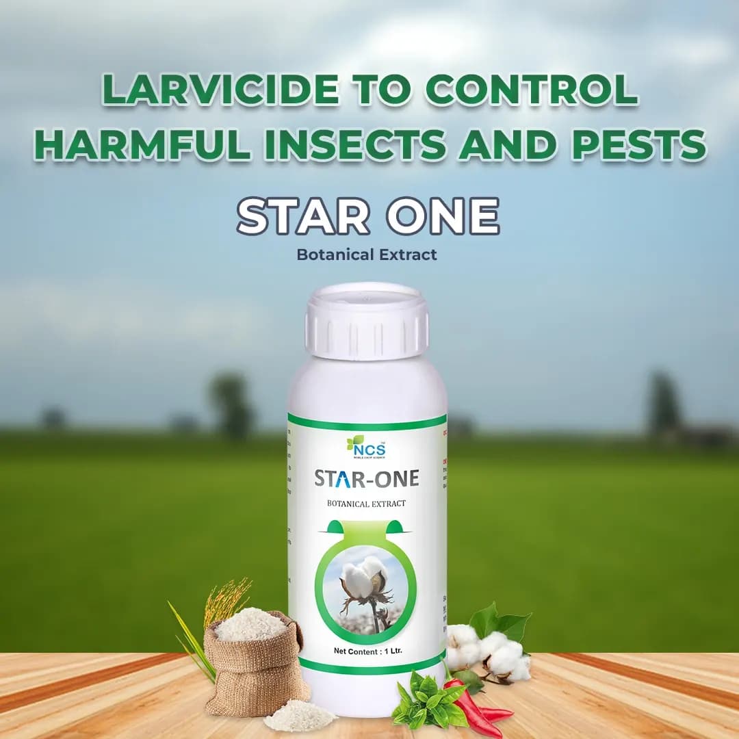 Star One - Larvicide for Bollworms, Fruit and Shoot Borer, and Leaf Miner, Non-Toxic and Effective Against All Larvae - Image 3