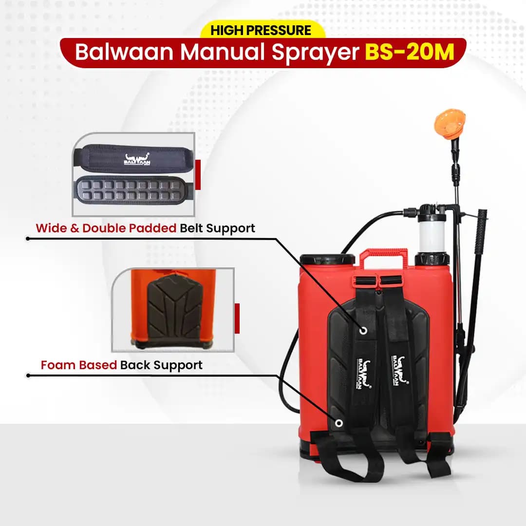 Balwaan Gold Series BS-20M Manual Sprayer - 20 Litre Capacity - Image 8