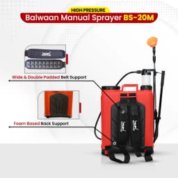 Balwaan BS-20M Gold Series Manual Sprayer, High Pressure Sprayer, Durable Material, 20 L Tank Capacity, Suitable for Spraying in Agriculture 8
