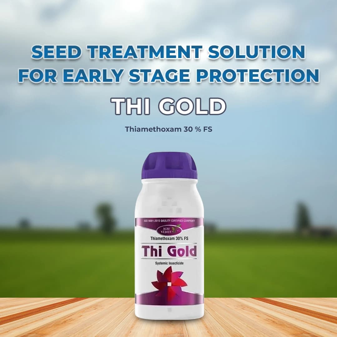 Agriventure Thi Gold (Thiamethoxam 30 % Fs) Broad Spectrum Insecticide Helps In Integrated Pest Management - Image 2