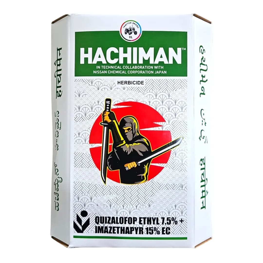 IIL HACHIMAN Quizalofop Ethyl 7.5% + Imazethapyr 15% EC Herbicide, Broad-Spectrum, Weed Control, Suitable For Multiple Crops - Image 2