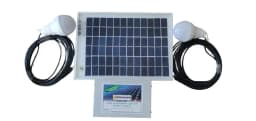 Ecopacer 23 - Solar Home Light Systems With 3w LED Bulb 2 Qty, Having Backup More Than 4 Hrs And One USB Charging Point. 5