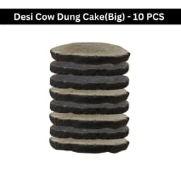 Pasuthai Desi Cow Dung Cake, Use For Agnihotra, Havan, Yagya Puja, Navratri Agyari, Cultural, Spiritual Events 3