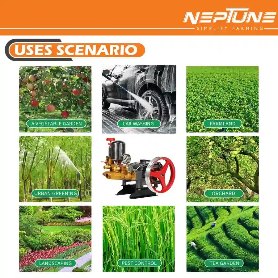 Neptune HTP Gold Plus Sprayer Pump - 40-50 Liters Output Per Minute - Image 9