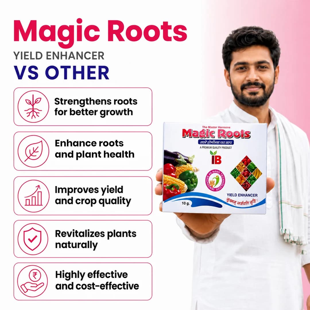 मैजिक रूट्स पौध वृद्धि नियामक, 4TH जनरेशन मास्टर हॉर्मोन, यह पौधों को हॉर्मोनल सिस्टम को नियंत्रित और उत्तेजित करके पुनर्जीवित करता है - Image 7