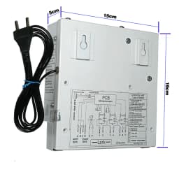 Vahra Fully Automatic Water Level Controller With 5 Carbon Sensor Kit, For All Types Of Single Phase Submersible Pumps Starters (V50C1P) 2