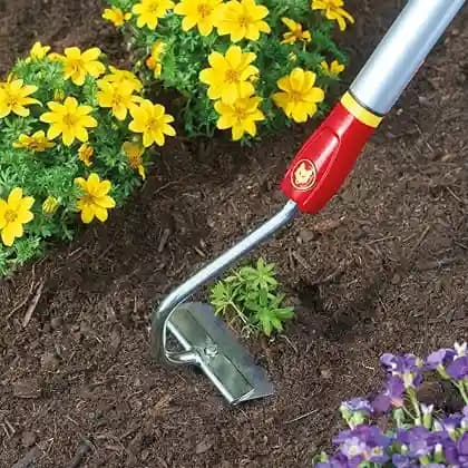 Wolf Garten Draw Hoe (HU-M 10) 10cm, Garden Weeder, Makes Quick Work Of The Arduous Task Of Weeding - Image 4