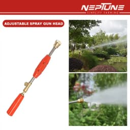 Neptune NPW-50 4-Stroke Portable Power Sprayer, 35CC Petrol Engine, 15 Meter Hose, High Pressure Up To 35 Feet Spray, Ideal For Farming & Garden 3