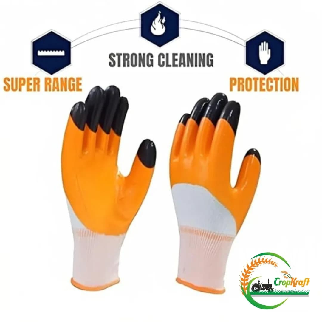 CropKraft Agriculture Gloves, Suitable For Outdoor Tasks Such As Farming, Gardening, Landscaping, Tree Pruning, Etc. - Image 4