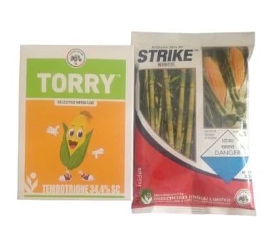 Torry + Strike Maize Suraksha Combo (57.5ml Torry & 200ml Torry Surfactant + Strike 250 gm) Special Treatment to Control Weeds In Maize
