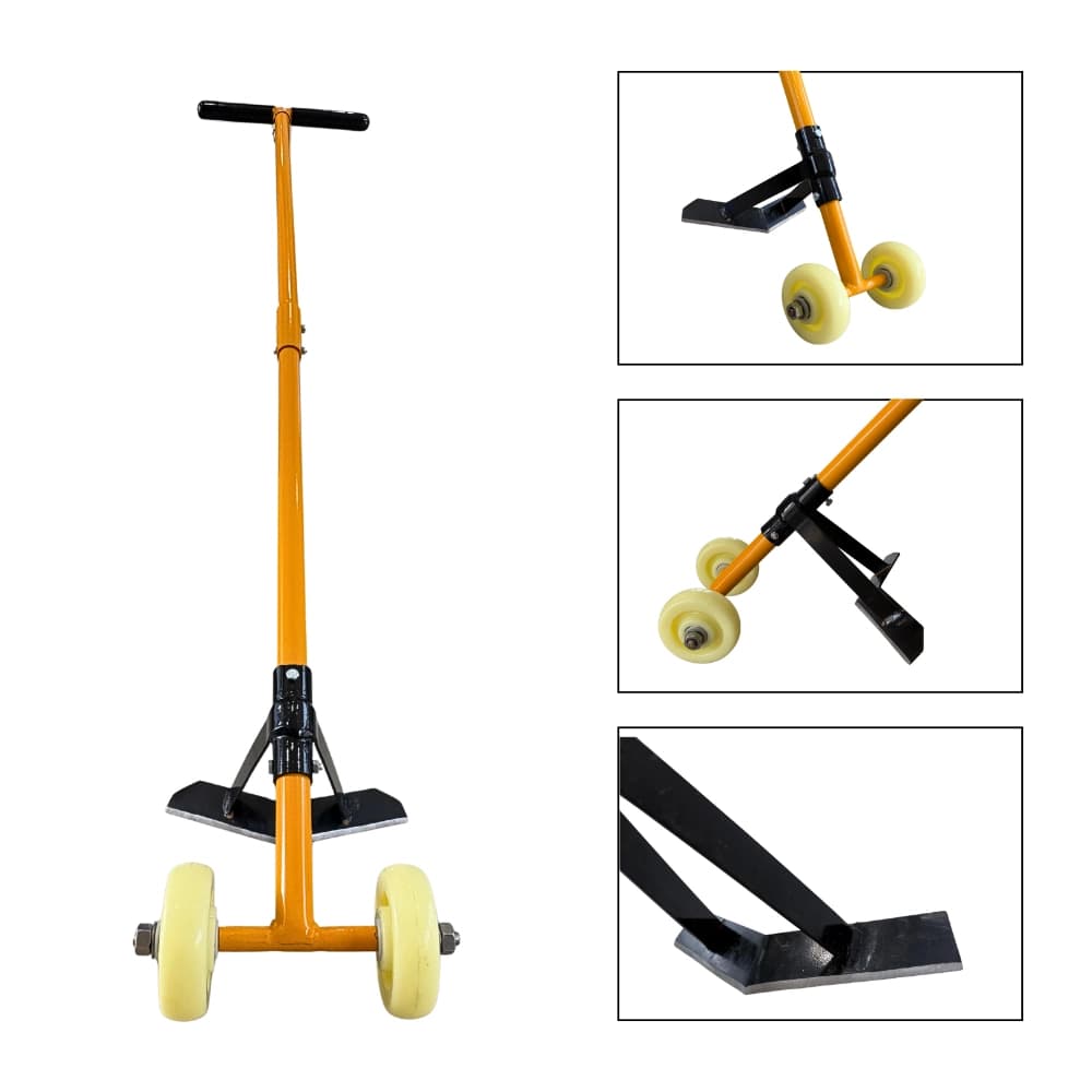 Hectare WW01 Wheel Weeder, Manual Hand Operated, Nylon Wheels, Mild Steel Blade, Ideal For Farms And Kitchen Gardens - Image 2