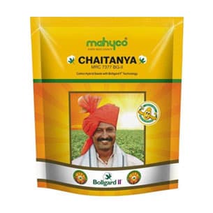 Mahyco Hybrid Cotton Seeds Chaitanya MRC 7377 BG II , Mid Late Duration Variety (475 Gm) - Image 1