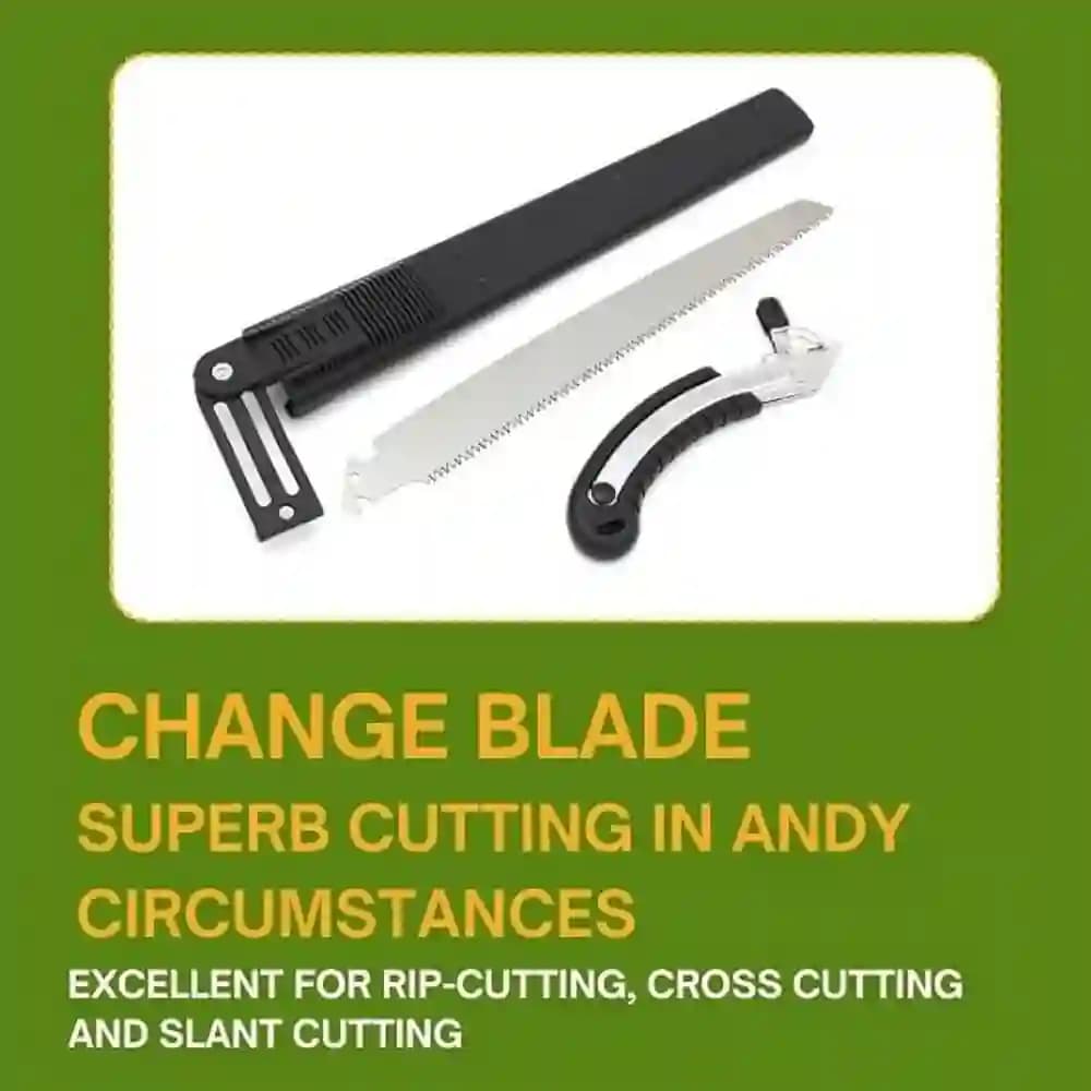 Radhe Pruning Saw 21 Inch Sk95 Steel Foldable Saw, 3-Sided Teeth For Fruit Trees And Branches - Image 9