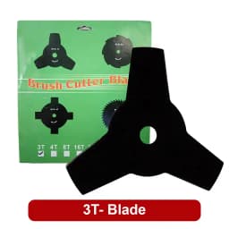 Balwaan 3T Blade, 3 Cutting Teeth On Both Sides, Heavy Duty Blade Use For All Brush Cutters 6