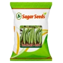 Sagar 007 F1 Hybrid Cucumber Seeds, Dark Green, Cylindrical, Best Suited For Summer Season