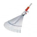 Wolf Garten Adjustable Broom (UC-M), Clean Up of Lawn and Yard, Garden Leaf Rake, and Roof