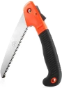 CropKraft Foldable Pruning Saw Single Hand, Perfect For Cutting Bamboo, Wood, And General Gardening.