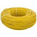 Radhe 2.5 mm Aluminium 2 Core Wire, 90 Meters, Yellow, Ideal For Various Agricultural, Residential, Industrial, and Institutional Applications