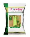 Excellar EX LAUKI F1 Bottle Gourd Seeds, Long, Smooth, Cylindrical Fruits With A Parrot Green Color