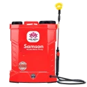 Kamal Agrotech Samson Double Motor Sprayer Pump, Gun, 20L Tank, 12V-18Ah Battery, 20 Feet Spray Height, High-Efficiency Dual Motors