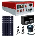 Kamal Agrotech Zhatka Machine Solar Fence Protector Kit, With Solar Panel, Battery, Siren, Insulator, 50 Acre Coverage