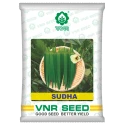 VNR Sudha F1 Hybrid Okra Seeds, Bhindi Ke Beej High Yielding, Disease-Tolerant And Dark Green, Tender Fruits