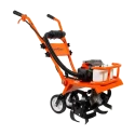 Neptune NC-62 Mini Tiller 62CC 3HP Heavy Duty Powerful 2 Stroke, Petrol Engine, High Carbon Steel Blades, Cultivator, Rotavator, Weeder