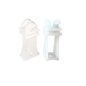 Urja Virgin 76mm Insulator For Solar Or Electric Fencing System, Made From Virgin Polypropylene Copolymer, Designed For Solar & Electric Fencing